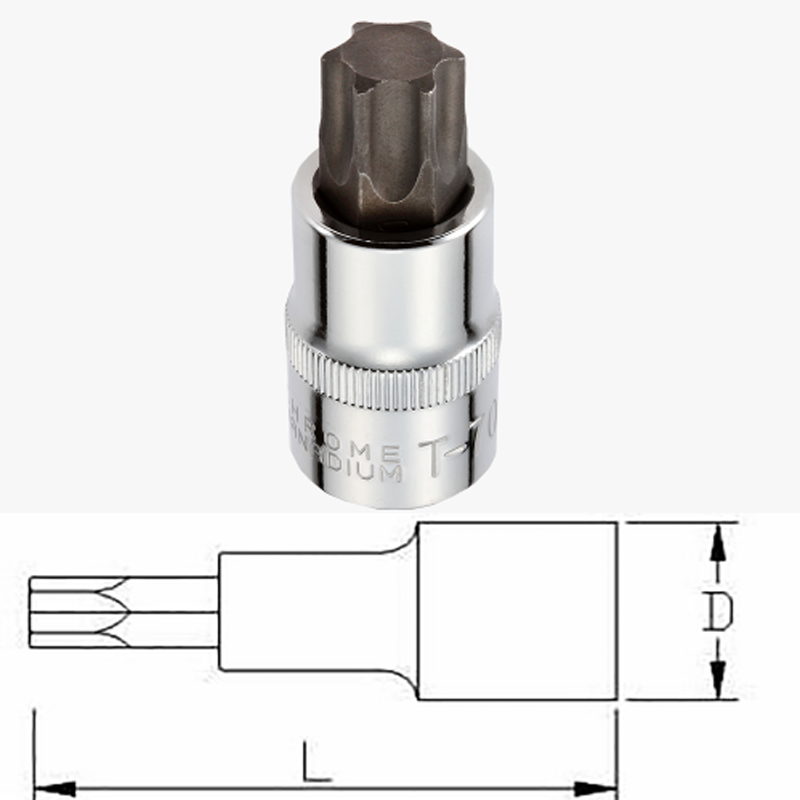 1/2" Dr. Torx Bit Socket