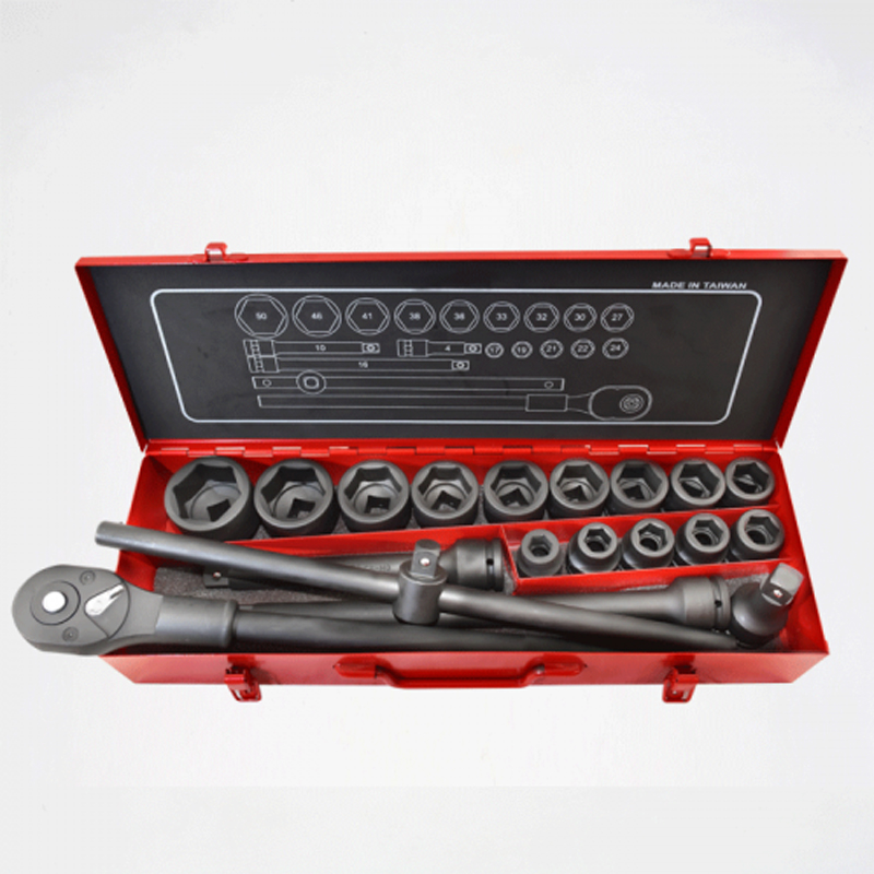 19pcs 3/4" Dr. Impact Socket Set