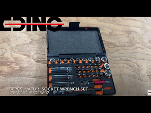 Ready to Level Up Your Toolkit? Discover E DING CO., LTD’s 1/4’’dr. 36pcs Automotive Socket Set!